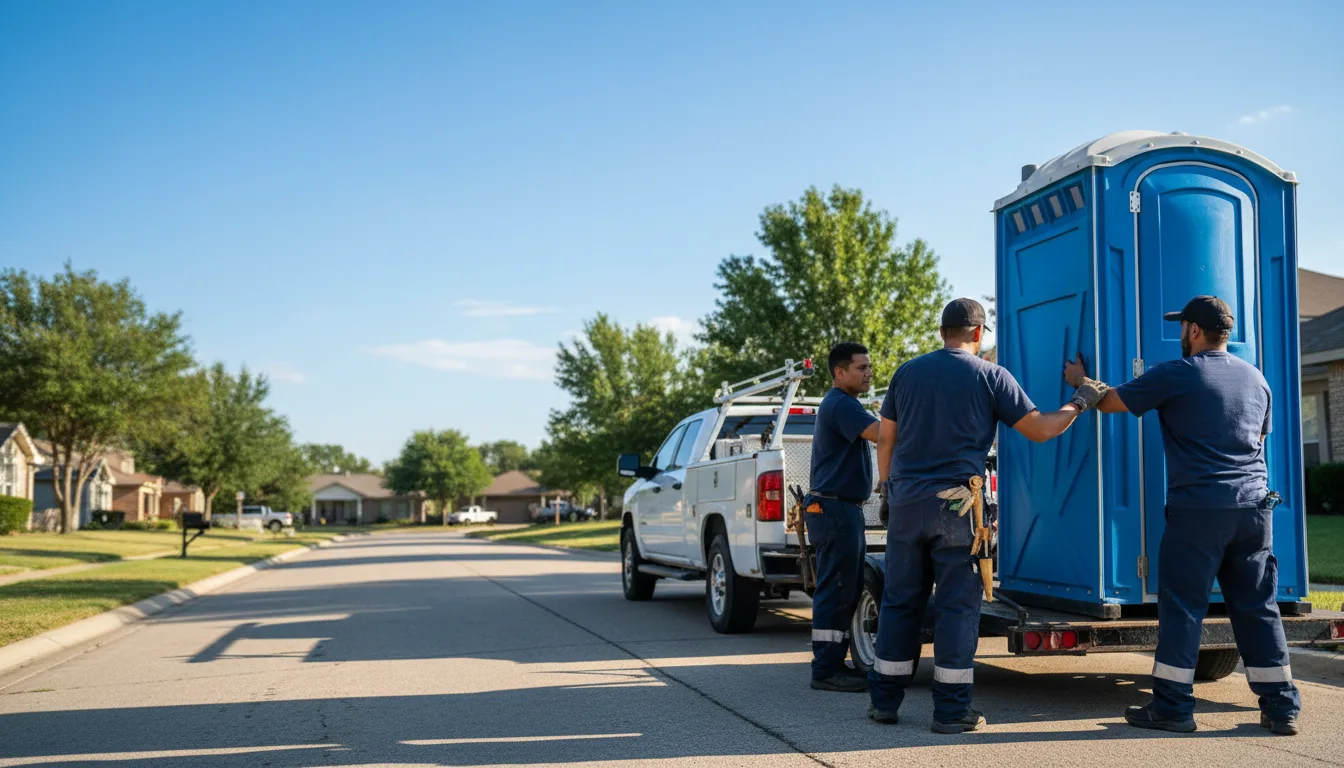 Portable Toilet Rental in Palo Pinto, TX near me